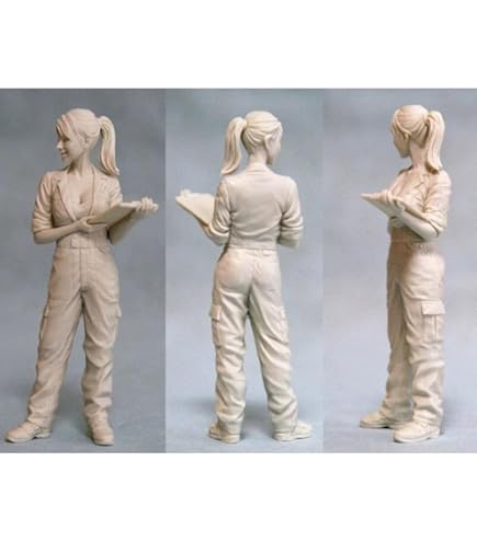 Amazon.co.jp: 1/20レジンモデルフィギュアキットGK、女性役、未